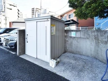 【神奈川県/横浜市鶴見区鶴見中央】ネオマイム鶴見中央ビューステージ 共用部：ゴミ置き場