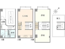 【神奈川県/横浜市保土ケ谷区瀬戸ケ谷町】ノブヒル・ホドガヤ 間取り図