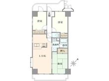 【神奈川県/横浜市西区中央】グランパーク横浜戸部公園 間取り図