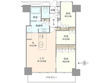 【神奈川県/横浜市西区みなとみらい】M.M.TOWERS FORESIS L棟 間取り図