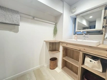 【神奈川県/横浜市神奈川区青木町】シーアイマンション神奈川 洗面所