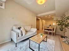 【神奈川県/横浜市西区北軽井沢】ライオンズマンション三ッ沢公園 リビング・ダイニング：※家具・調度品等は販売価格に含まれておりません