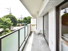 【神奈川県/横浜市南区蒔田町】東急ドエルアルス横浜蒔田 バルコニー