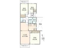 【神奈川県/横浜市金沢区並木】金沢シーサイドタウン並木2丁目第6住宅 8号棟 間取り図