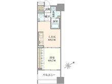 【神奈川県/横浜市神奈川区青木町】セルアージュ横濱カレイド 間取り図