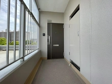 【神奈川県/横浜市港北区仲手原】妙蓮寺ビューハイツ 共用部：玄関