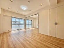 【神奈川県/横浜市港北区綱島西】サニーハイツ綱島 リビング・ダイニング：※大規模修繕工事中