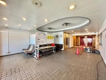 【神奈川県/横浜市港北区綱島西】サニーハイツ綱島 エントランス：※大規模修繕工事中