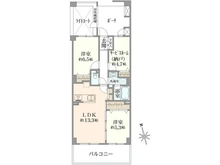 【神奈川県/横浜市保土ケ谷区鎌谷町】サンクタス横濱三ツ沢公園 間取り図