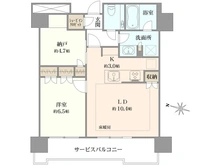 【神奈川県/横浜市神奈川区鶴屋町】ザ・ヨコハマフロントタワー 間取り図