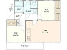【神奈川県/横浜市神奈川区三ツ沢下町】ガーデン山住宅団地10号棟 間取り図