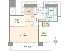 【神奈川県/横浜市西区みなとみらい】M.M.TOWERS  the East 間取り図