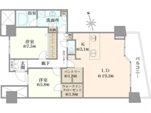 【神奈川県/横浜市西区みなとみらい】みなとみらいミッドスクエア　ザ・タワーレジデンス 間取り図