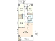 【神奈川県/横浜市中区住吉町】アール・ケープラザベイサイトヴュー横濱 間取り図
