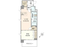 【神奈川県/横浜市保土ケ谷区天王町】デュオステージ横濱天王町 間取り図
