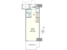 【神奈川県/横浜市南区真金町】メイツ伊勢佐木長者町 間取り図