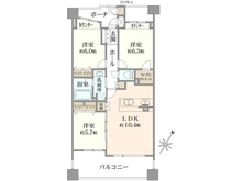 【神奈川県/横浜市神奈川区富家町】びゅうパルク横濱富家町弐番館 間取り図