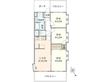 【神奈川県/横浜市保土ケ谷区権太坂】グレイスヒルズ保土ヶ谷 間取り図