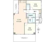 【神奈川県/横浜市中区富士見町】パーク・ヴィル伊勢佐木 間取り図