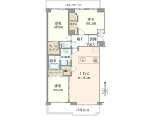【神奈川県/横浜市中区本牧原】新本牧壱番館 間取り図