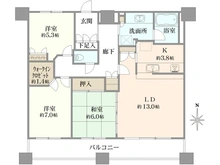 【神奈川県/横浜市西区高島】パークタワー横浜ステーションプレミア 間取り図