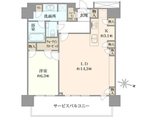 【神奈川県/横浜市神奈川区鶴屋町】THE　YOKOHAMA　FRONT　TOWER 間取り図