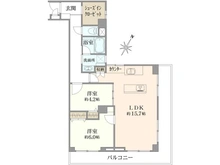 【神奈川県/横浜市神奈川区松見町】セザール妙蓮寺 間取り図