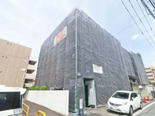 【神奈川県/横浜市南区大岡】弘明寺ガーデンハウス 外観：大規模修繕中
