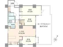 【神奈川県/横浜市磯子区杉田】スカイタウン杉田C 間取り図
