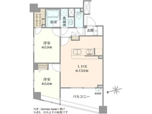 【神奈川県/横浜市中区本牧町】イクシア本牧ユニーブル 間取り図