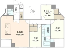 【神奈川県/横浜市中区海岸通】グランドステージ海岸通り 間取り図