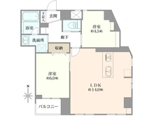 【神奈川県/横浜市西区桜木町】サングレイス横浜駅東 間取り図