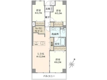 【神奈川県/横浜市西区南浅間町】藤和西横浜ハイタウン 間取り図
