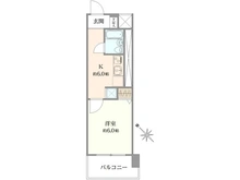 【東京都/品川区南大井】大森永谷マンション 間取り図