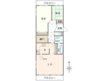 【神奈川県/横浜市西区戸部本町】ライオンズマンション戸部 間取り図