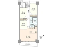 【神奈川県/横浜市西区みなとみらい】みなとみらいミッドスクエア　ザ・タワーレジデンス 間取り図