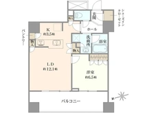 【神奈川県/横浜市中区日ノ出町】ザ・スカイクルーズタワー 間取り図