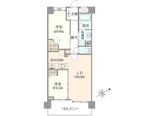【神奈川県/横浜市中区本牧町】ライオンズグローベル本牧 間取り図