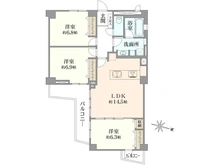 【神奈川県/横浜市中区滝之上】根岸台第一マンションズ 間取り図