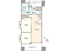 【神奈川県/横浜市西区平沼】グローベルザ・スイート横浜 間取り図