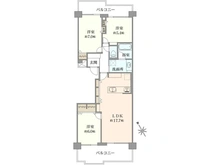 【神奈川県/横浜市保土ケ谷区星川】ステージ星川 間取り図