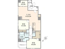 【神奈川県/横浜市中区海岸通】グランドステージ海岸通り 間取り図