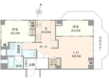 【神奈川県/横浜市神奈川区高島台】高島台センチュリーマンション 間取り図