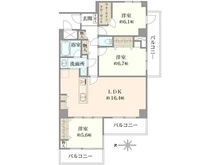 【神奈川県/横浜市西区東久保町】藤和シティコープ西横浜 間取り図
