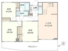 【神奈川県/横浜市磯子区森】クレド磯子クレアール 間取り図