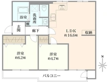 【神奈川県/横浜市神奈川区三ツ沢下町】ガーデン山住宅団地壱号棟 間取り図