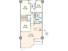 【神奈川県/横浜市神奈川区大口仲町】横浜妙蓮寺シティハウス 間取り図