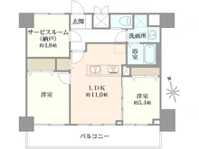【神奈川県/横浜市南区三春台】キャッスルマンション横浜三春台 間取り図