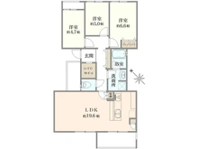 【神奈川県/横浜市保土ケ谷区境木本町】ハイツ東戸塚1 間取り図
