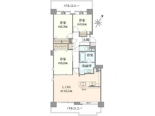 【神奈川県/横浜市中区本牧原】パークシティ本牧 G棟 間取り図
